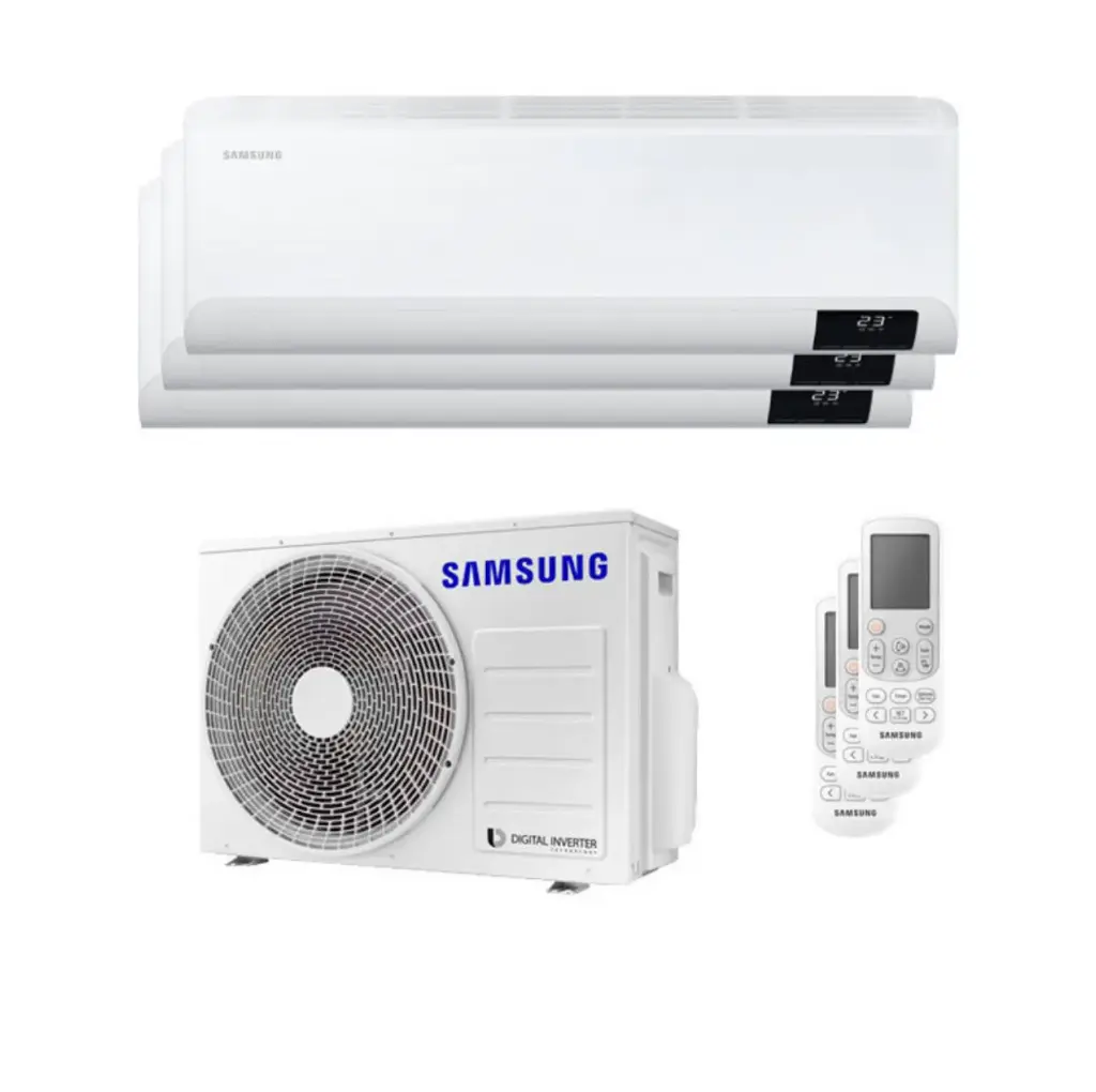 Climatisation multi-split 3x2,5kw Samsung (wifi incl.)