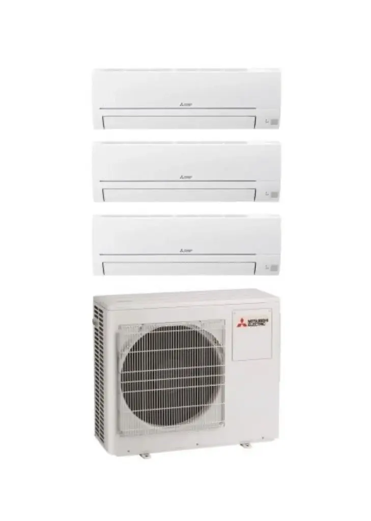 Climatisation multi-split 3x2,5kw Mitsubishi