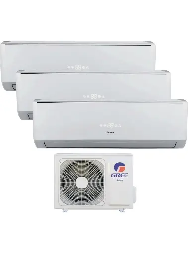Climatisation multisplit 3x2,5kw Gree (wifi incl.)