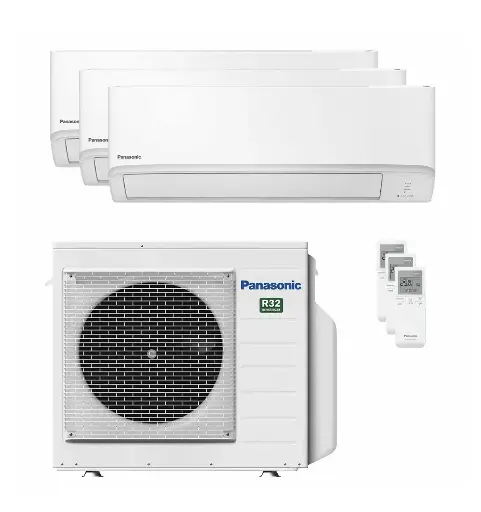Climatisation multi-split 3x2,5kw Panasonic